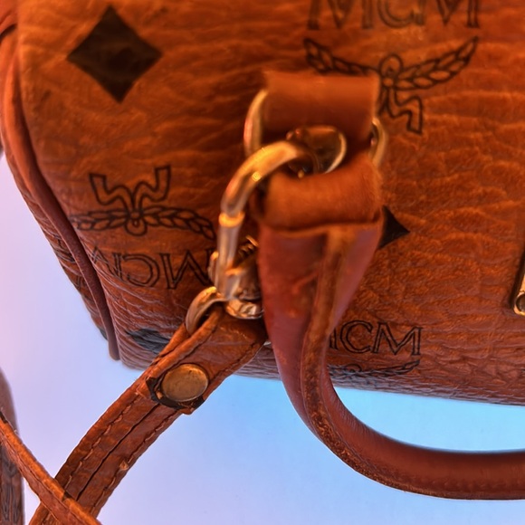 MCM Visetos Crossbody Barrel Bag - Picture 6 of 16